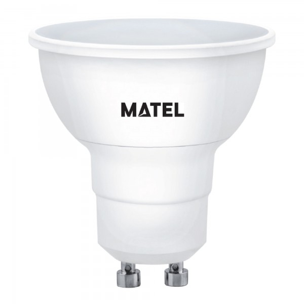 Bomb.led dicroica 120º 3intens.gu10 5w.f