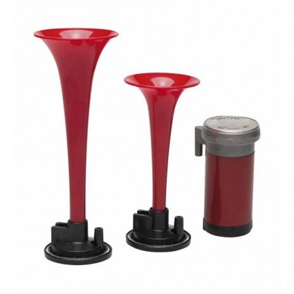 Juego bocinas plástico con compresor metal 15amp 12v