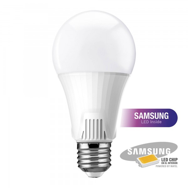 Bomb.led samsung estandar  e27 15w.cal. (caja de 10 unidades)