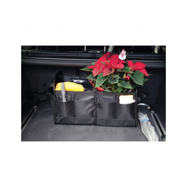 Organizador de maletero de coche.