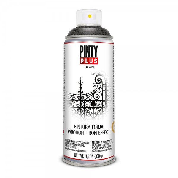 Pintura en spray pintura forja 520cc fj104 negro