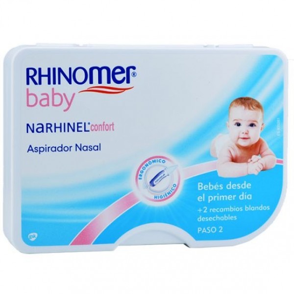 Rhinomer Baby Aspirador Nasal Bebe 2 Recambios