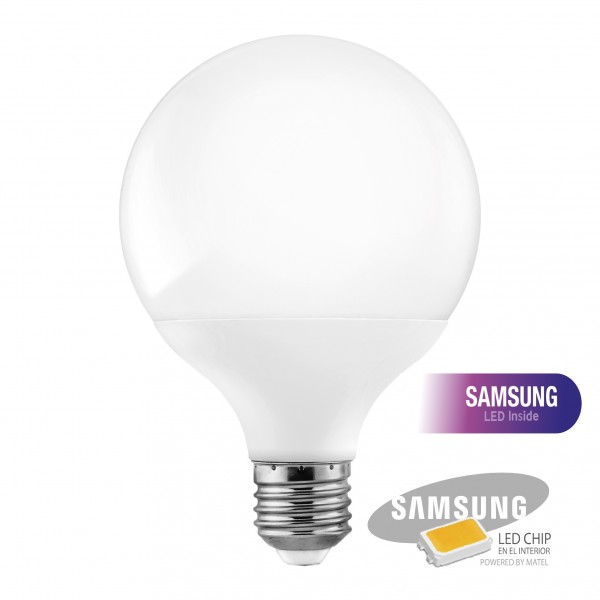 Bomb.led samsung globo  g95 e27 12w.neu (caja de 5 unidades)