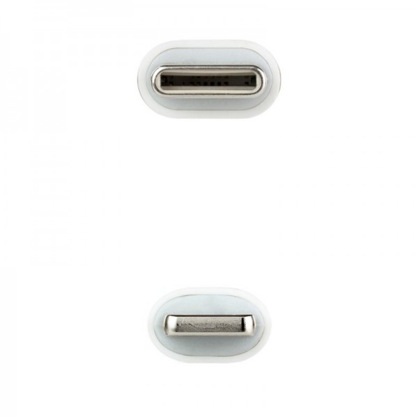 Nanocable cable lightning a usb-c 1 metro