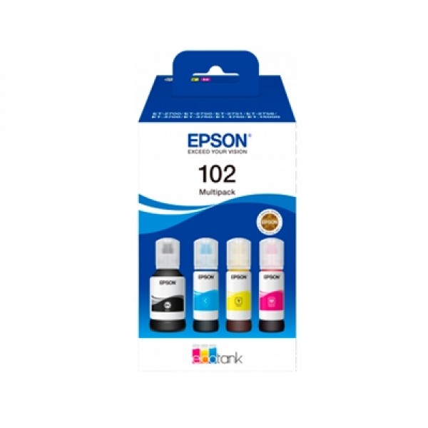 Epson botellas multipack ecotank 102 4 colores