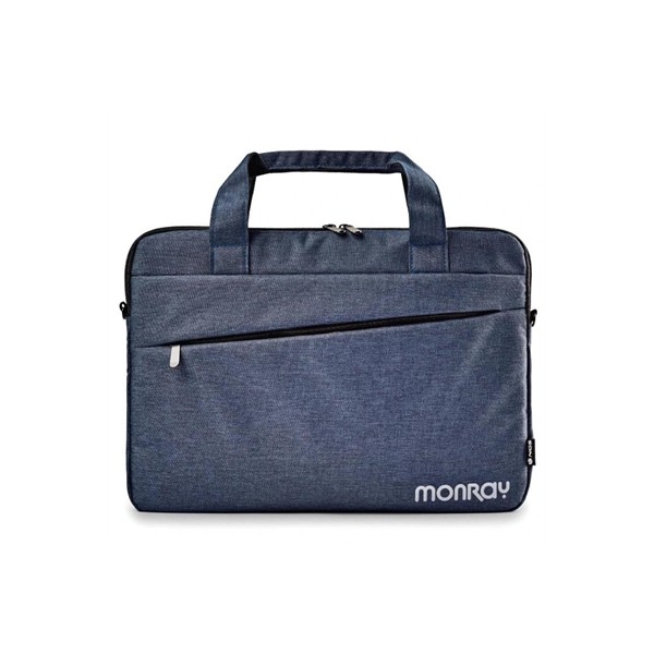 Monray maletin charter 15,6" azul jaspeado