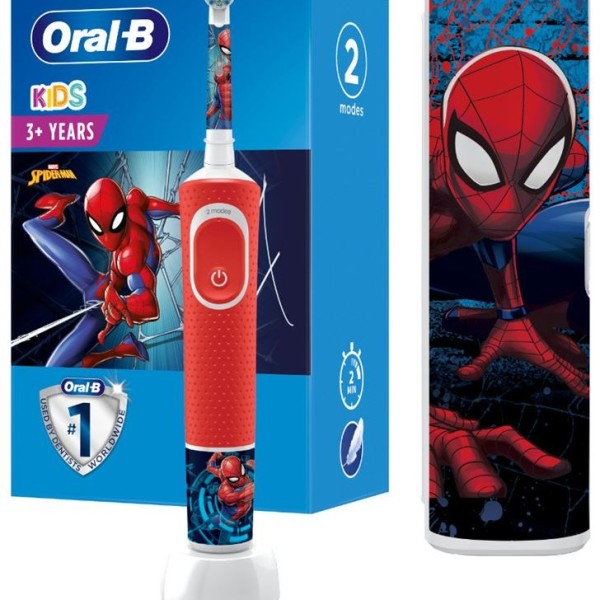 Oral B Cepillo Electrico Recargable Infantil con Spiderman 