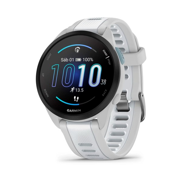 Garmin forerunner 165 white / smartwatch 43mm