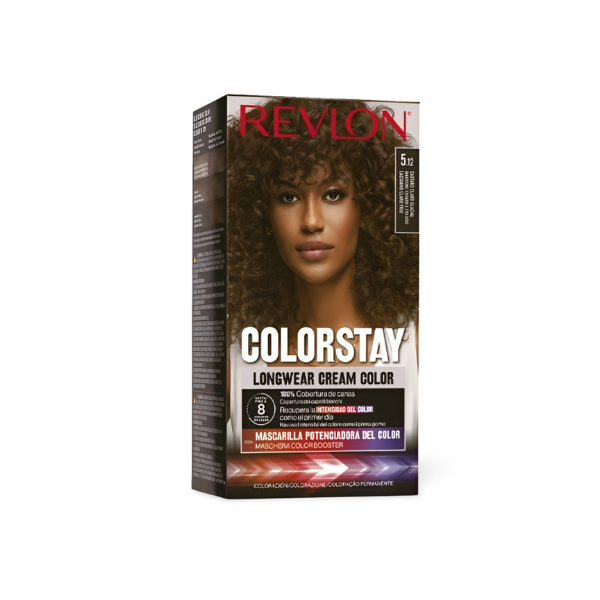 Revlon Colorstay tinte Nº5.12 Castaño claro glacial