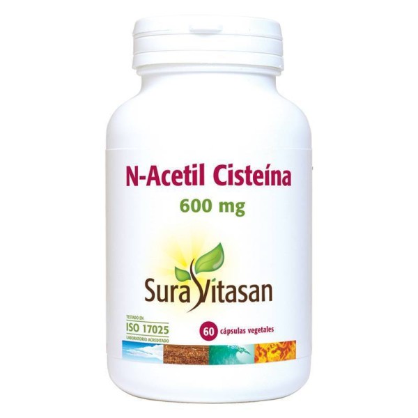 Sura Vitasan N-acetil Cisteina 60 Capsulas