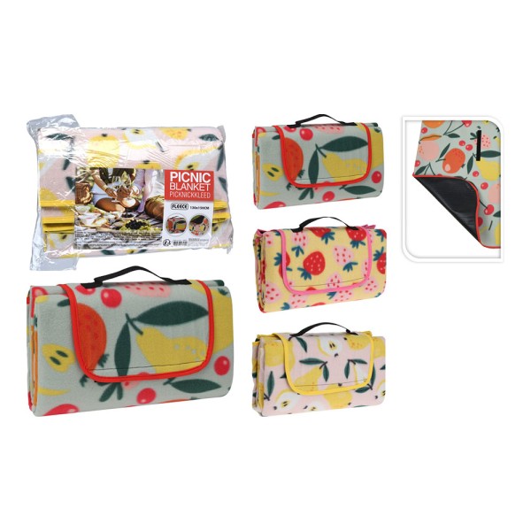 Manta para pic nic modelos surtidos 150 x 200 cm