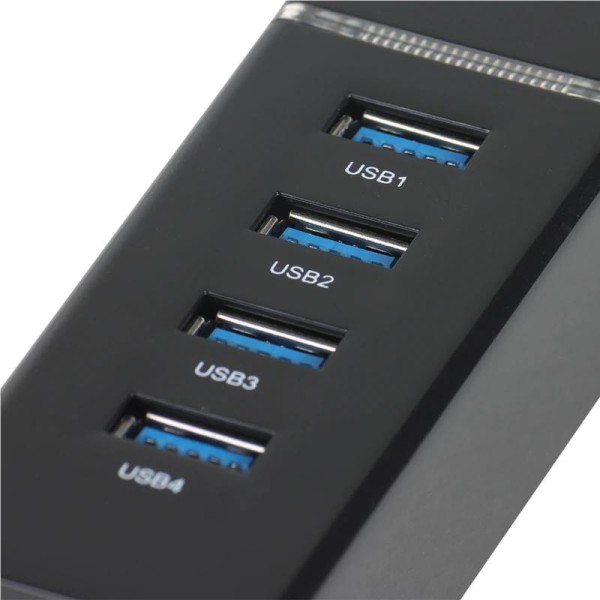 Iggual hub usb 3.0 tipo c x 4 puertos usb-a 3.0