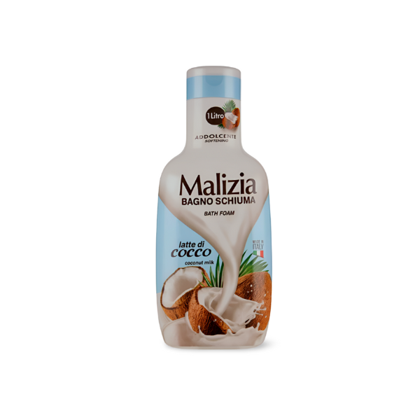 Malizia Gel de baño Latte di Cocco