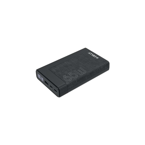 Celly powerbank pd65w 20000 mah 65w evo negra