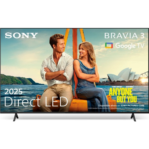 Sony bravia 3 k-65s3 / televisor smart tv 65" direct led uhd 4k hdr