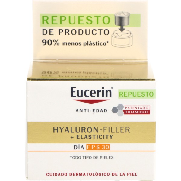Eucerin Hyaluron Filler+ Elasticity Dia Fps 30 1 Envase 50 ml Recarga