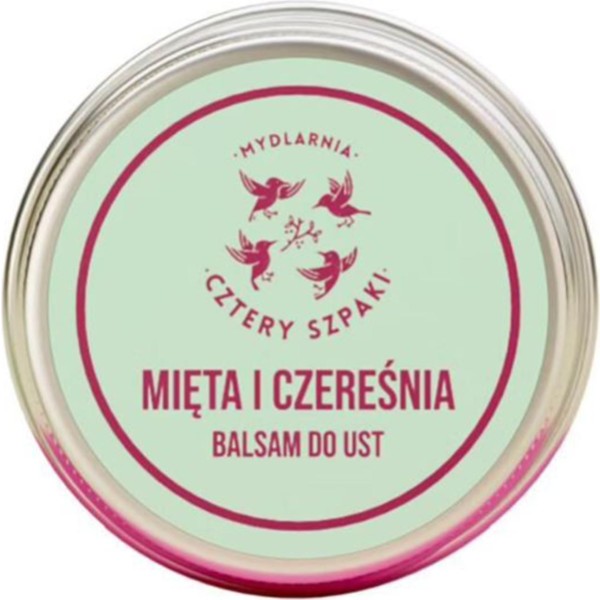 Mydlarnia menta & cereza balsamo labial 15ml