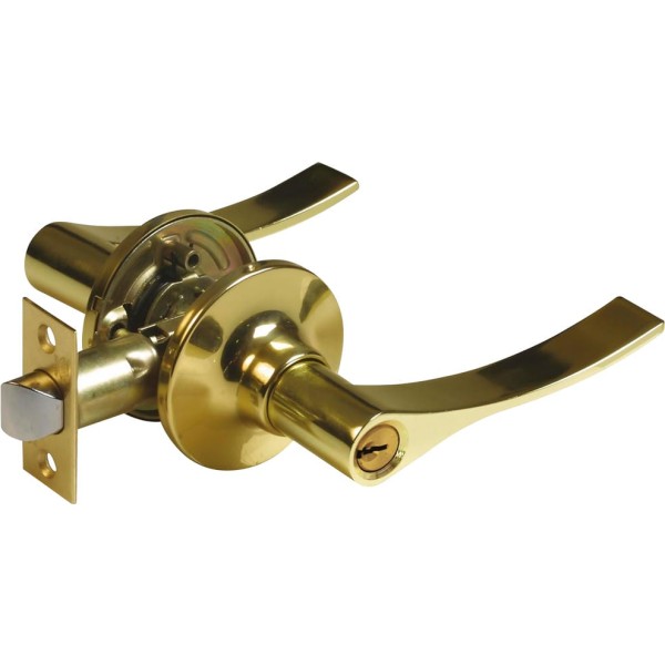 Pomo manilla entrada 65mm.lat.brill.