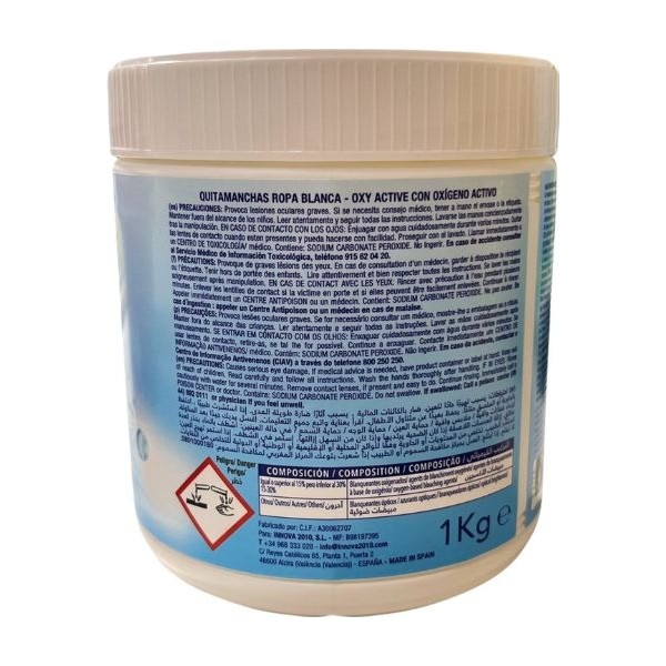 Mihogar quitamanchas para ropa blanca 1Kg