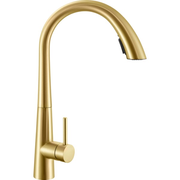 Monomando capri pvd oro freg.extens.